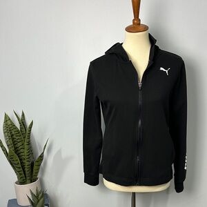 Puma Women's Full Zip Logo Hoodie Size Small